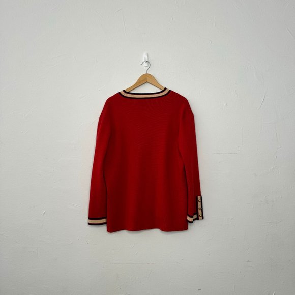 Gucci Red Cardigan Sweater - Picture 7 of 7